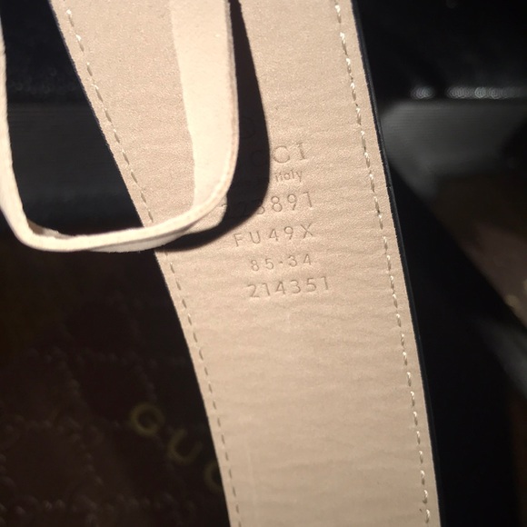Gucci belt